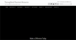 Desktop Screenshot of goodhorse.org